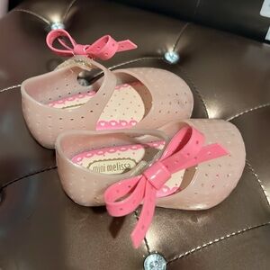 Mini Melissa baby girl shoe